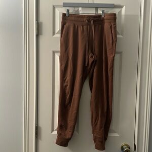 Brown joggers